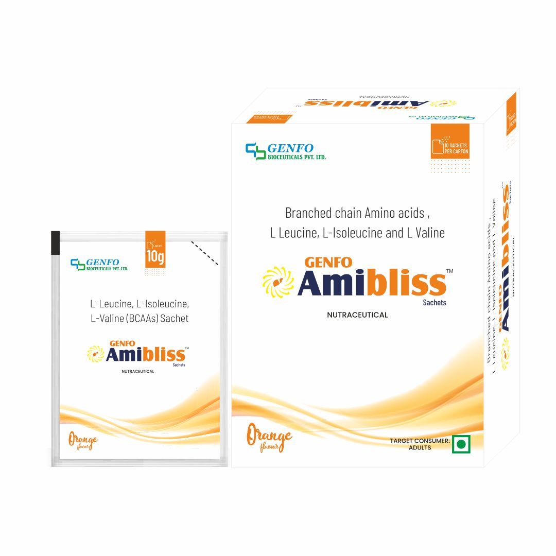 Amibliss BCAA L-Leucine L-Isoleucine L-Valine Sachet