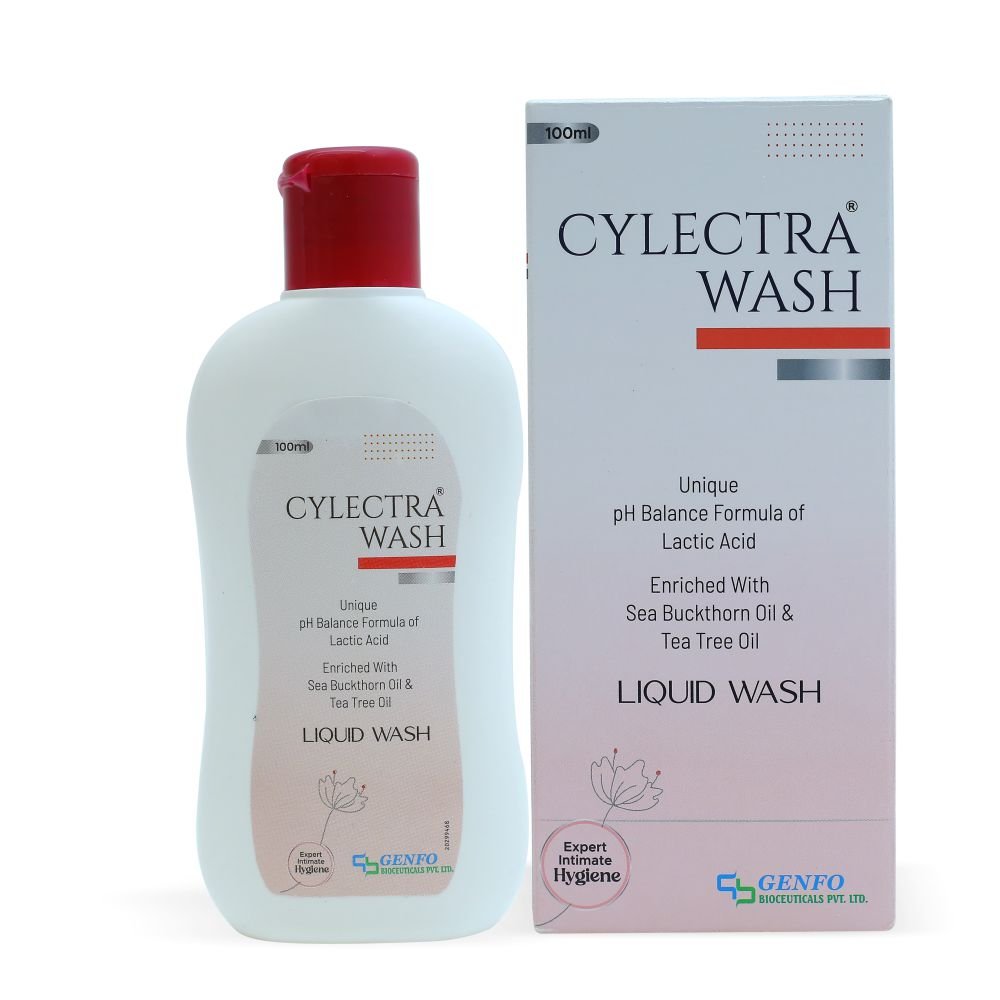 CYLECTRA Intimate Hygiene Wash with Lactic Acid Tea Tree Oil