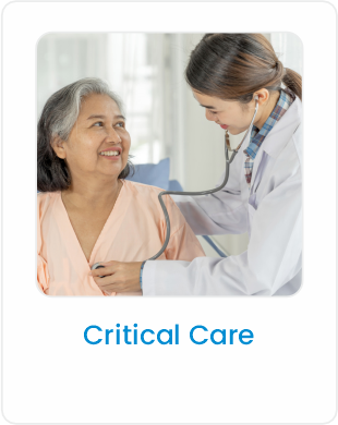 Critical care pharmaceutical solutions for hospital and intensive care management.