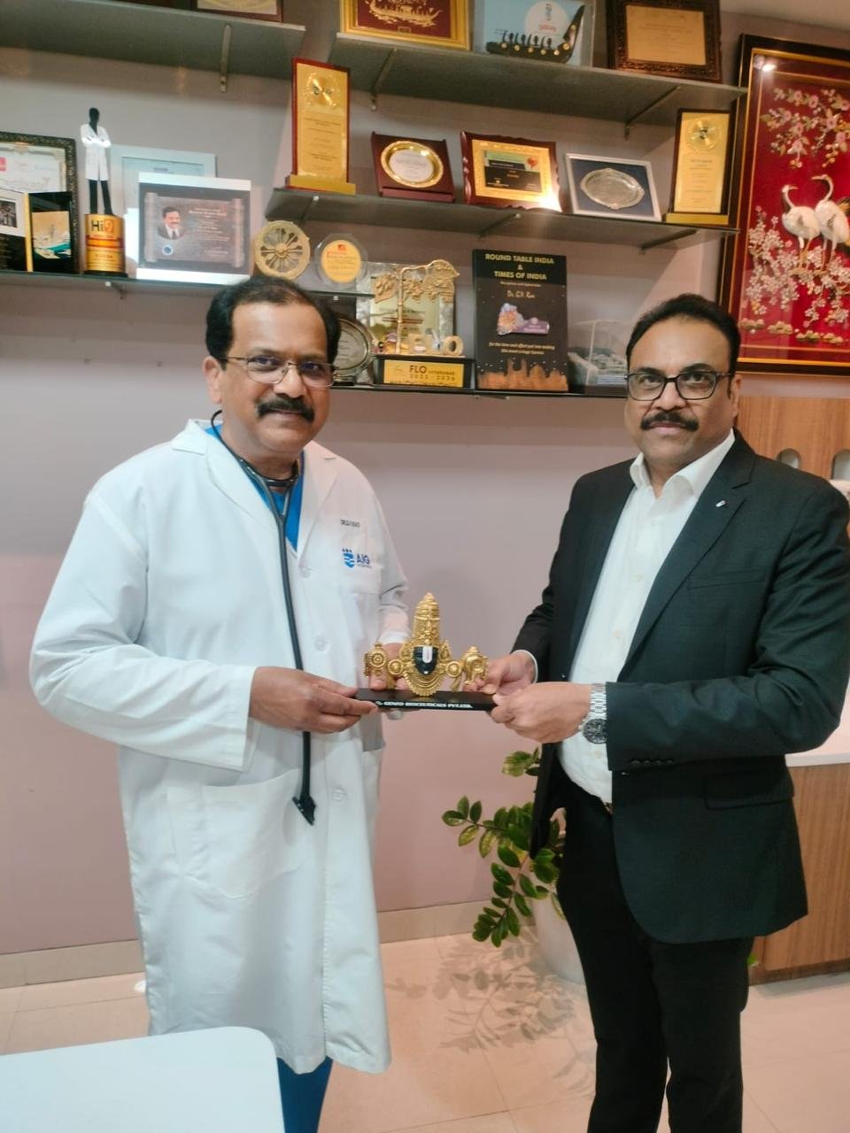 Rajeshwar Reddy Ganta Director. Dr. G.V. Rao.gastroenterologist.AIG hospital.