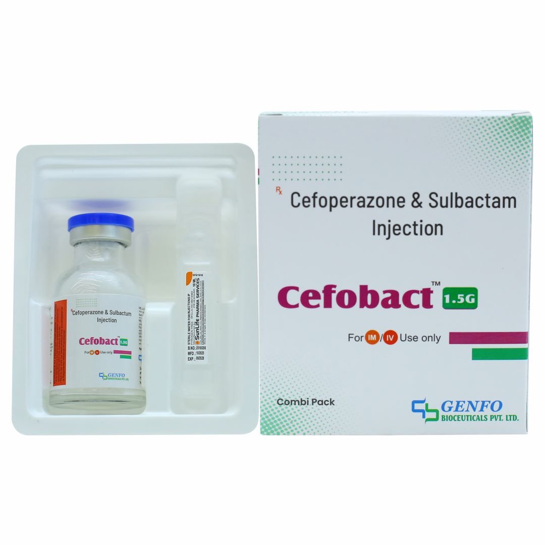 Cefobact 1.5G – Cefoperazone & Sulbactam Injection