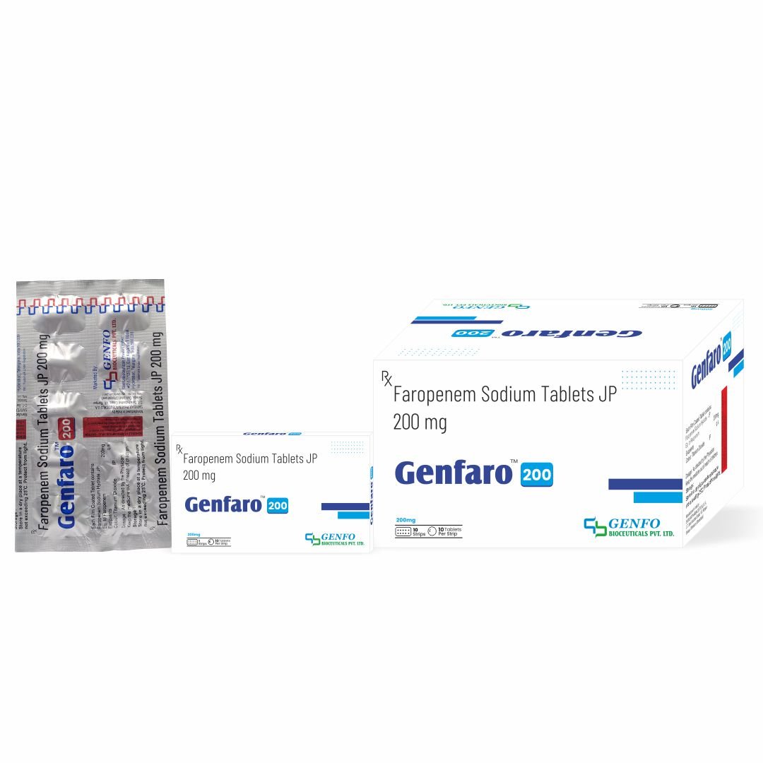 Genfaro 200 Faropenem Sodium 200 mg Tablets