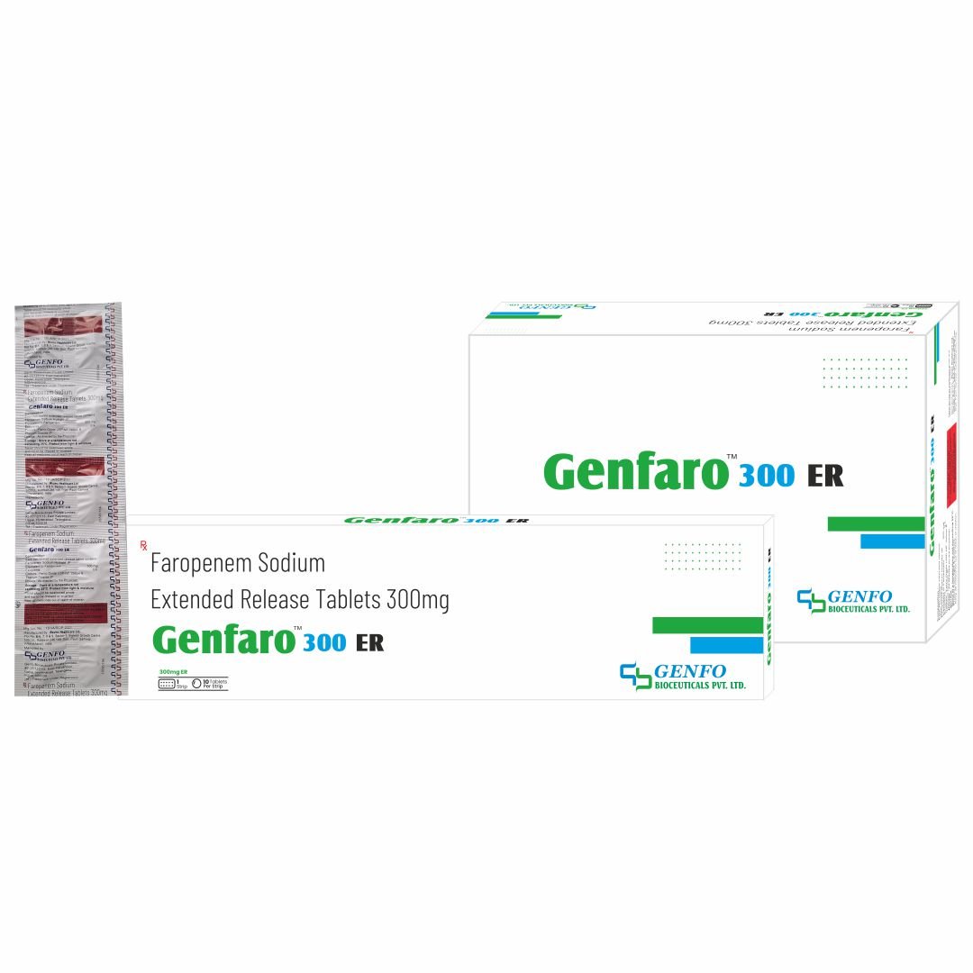 Genfaro 300 ER Faropenem Sodium 300 mg Extended Release Tablets