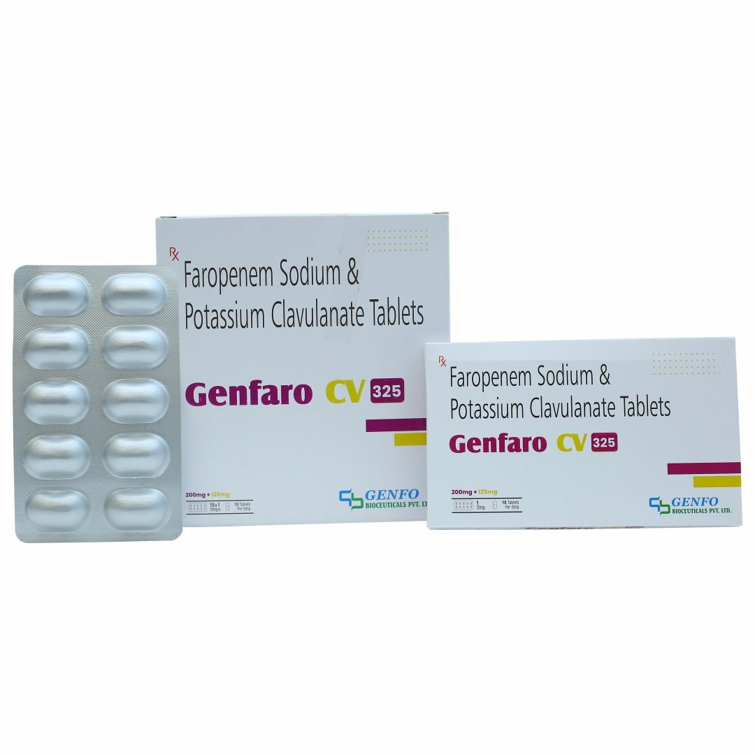 Genfaro CV 325 Faropenem Sodium and Clavulanate Potassium Tablets