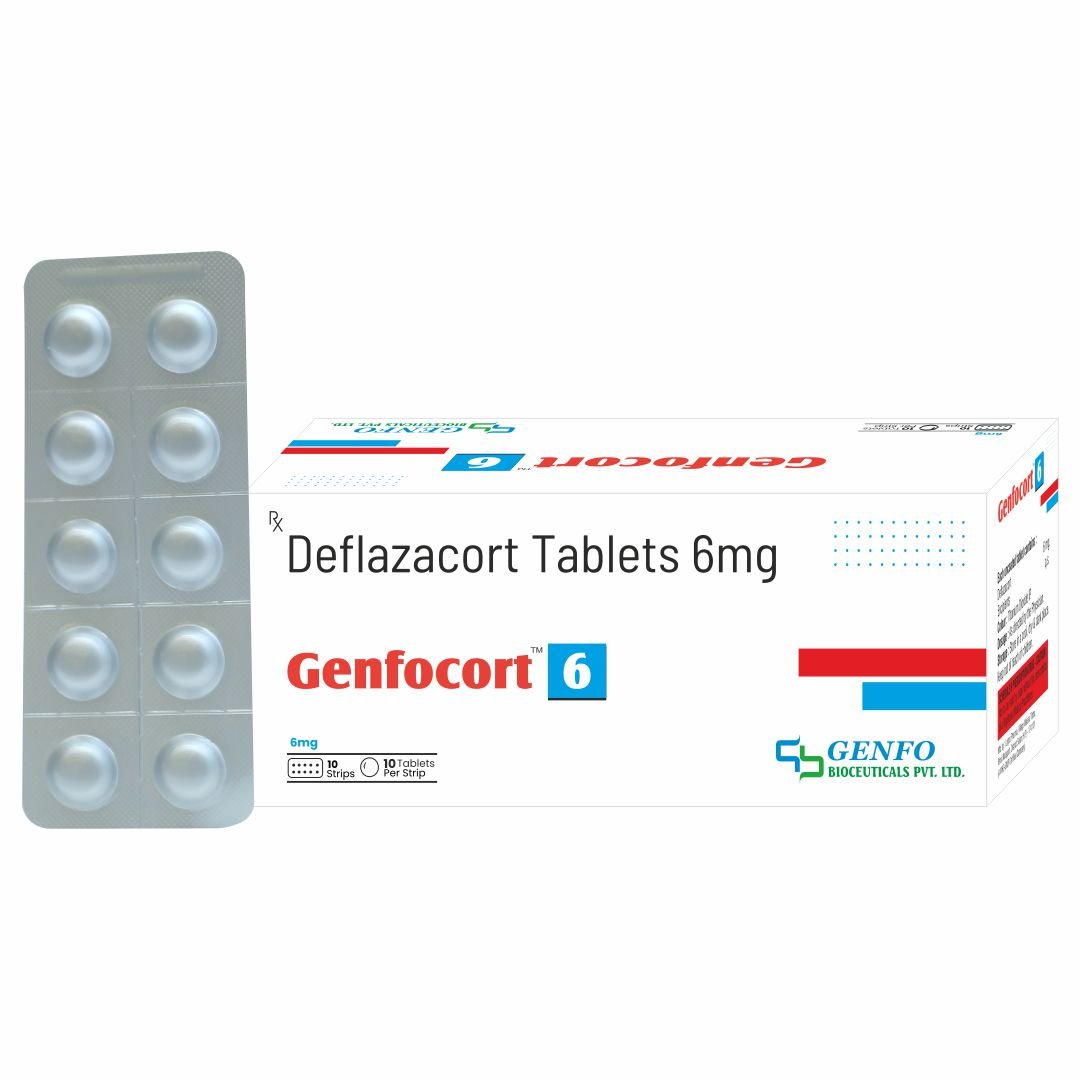 Genfocort 6™ tablets containing Deflazacort 6 mg