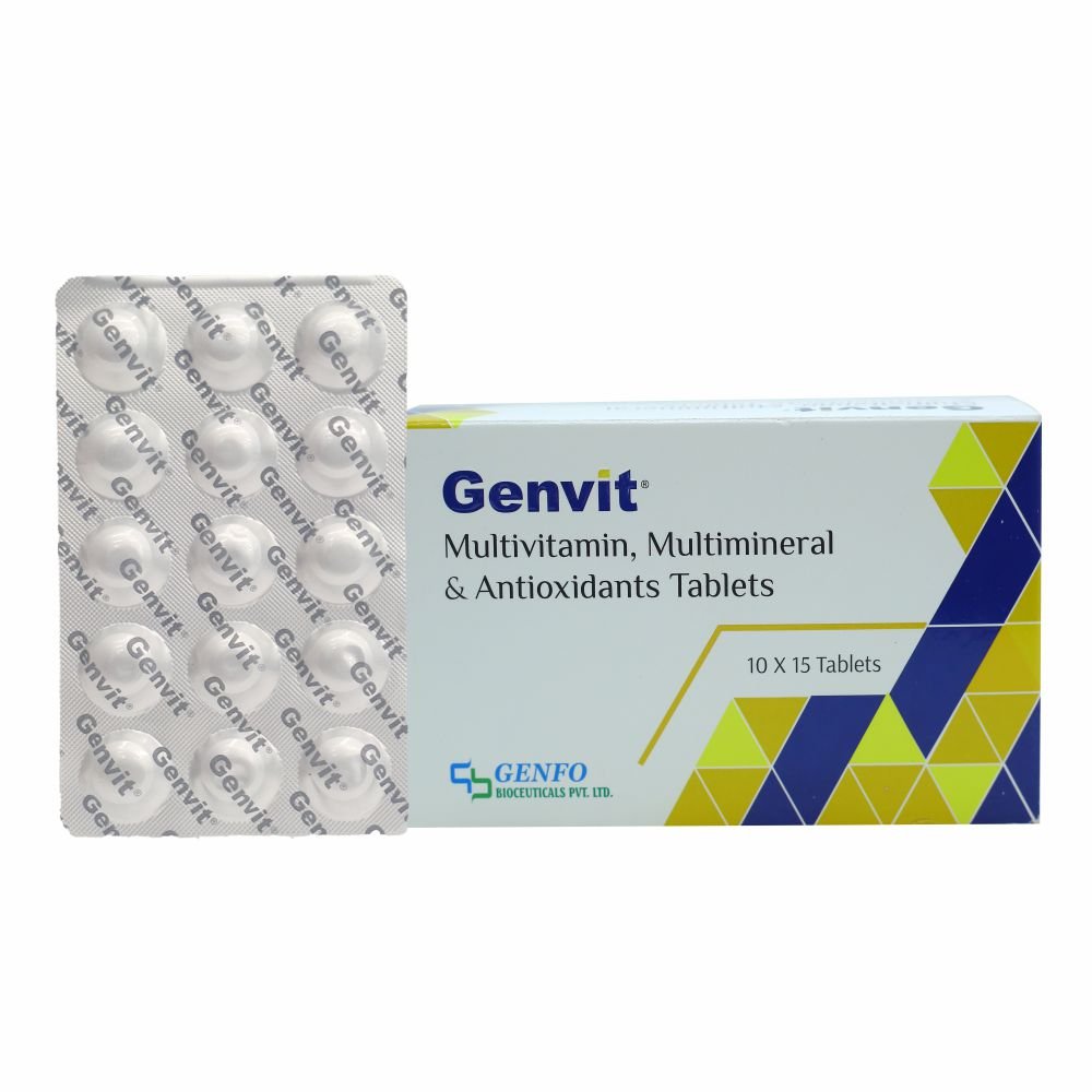 Genvit Multivitamin Multimineral Antioxidant Tablets