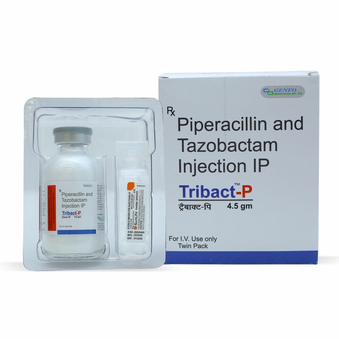 Tribact-P 4.5G – Piperacillin & Tazobactam Injection